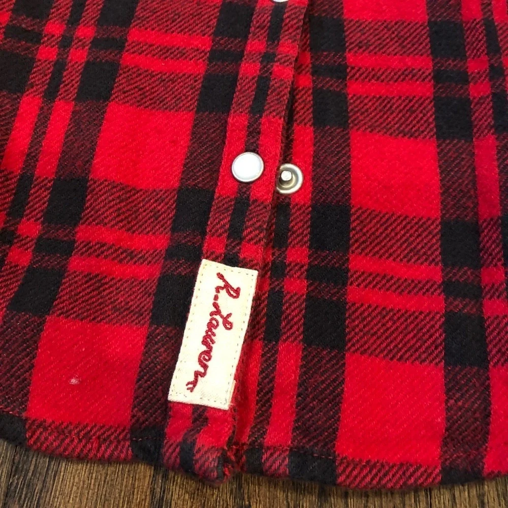 Amazing fall flannel Ralph Lauren shirt 🍁 size 6
